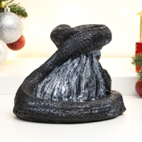 Фигура "Змея с травой" черная 18х16х15см Фигура "Змея с травой" черная 18х16х15см