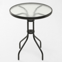 Набор садовой мебели: стол, 2 стула, серый