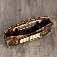 Органайзер для канцелярских предметов "Древняя карта", с вечным календарём Органайзер для канцелярских предметов "Древняя карта", с вечным календарём