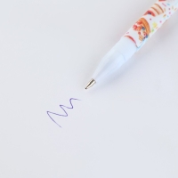 Ручка шариковая синяя паста, 0.7 мм &laquo;Сладкая жизнь&raquo; пластик