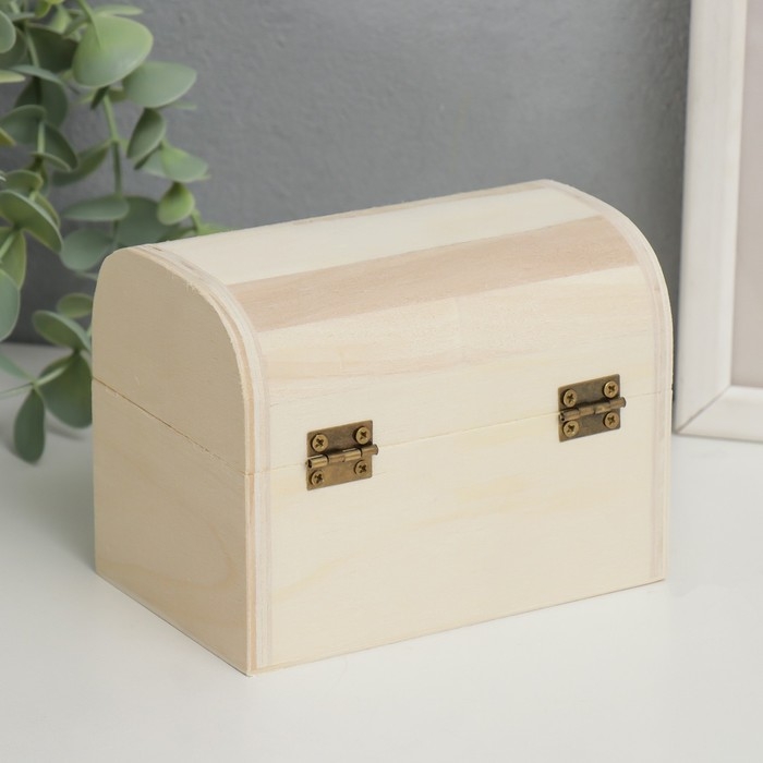 Шкатулка для росписи дерево Шкатулка для росписи дерево "Сундучки"набор 2 шт 12х8х9 , 11,5х16х12 см