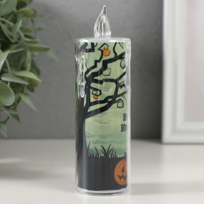 Ночник "Свеча" (Тыквы)  3хLR1130 3,8х3,8х12см