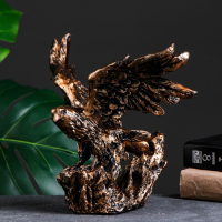 Подставка под бутылку "Орел на взлете" бронза, 23х30х18см Подставка под бутылку "Орел на взлете" бронза, 23х30х18см