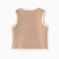 Жилетка флисовая детская Collorista, цв. бежевый, рост 116 см Жилетка флисовая детская Collorista, цв. бежевый, рост 116 см