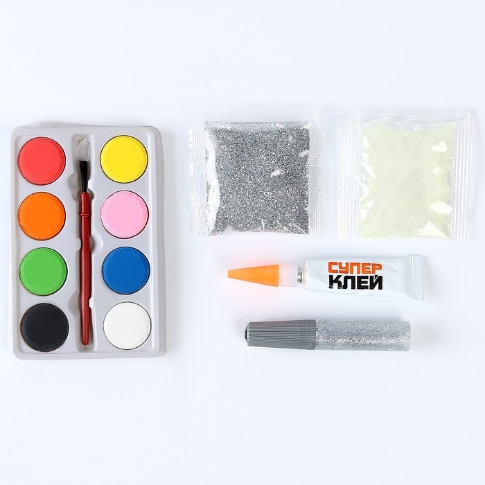 Новогодняя роспись по дереву &laquo;Новый год! Волшебство&raquo;, со светящимся песком