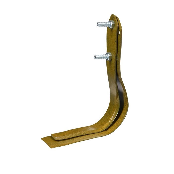 Плоскорез &laquo;Лидер&raquo;, серповидный, комбинированный, режущие стороны 14 и 11 см, без черенка