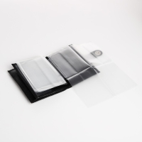 Обложка для документов 2 в 1: автодокументы, паспорт, цвет чёрный