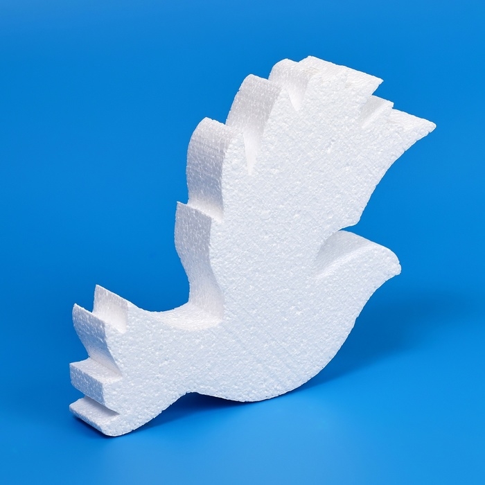 Заготовка из пенопласта "Голубь" 20 х 3 см