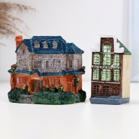 Набор фигурок для декорирования "Городские дома" 2шт/3х8см/8х9см (10099428,10099425) Набор фигурок для декорирования "Городские дома" 2шт/3х8см/8х9см (10099428,10099425)
