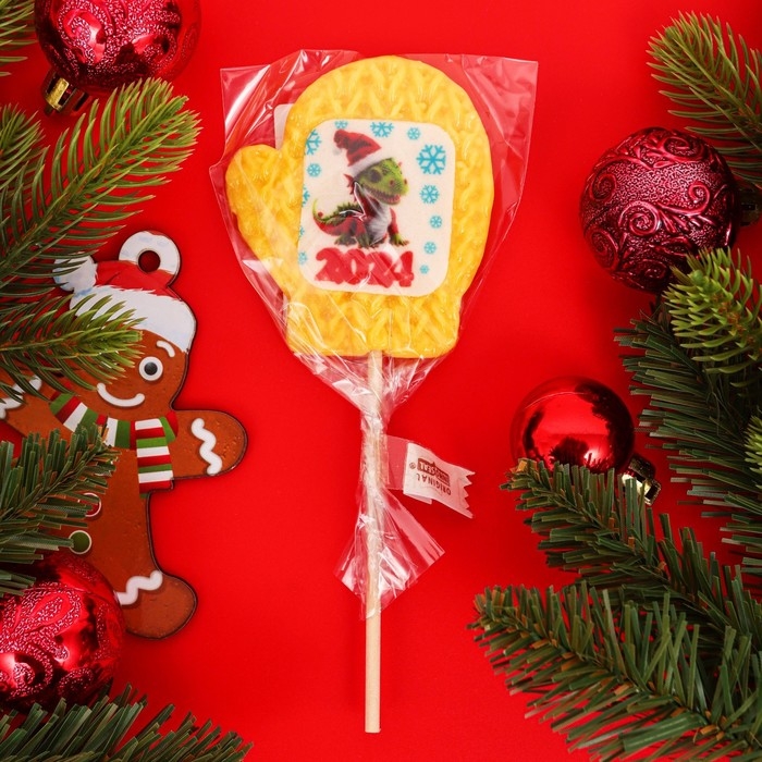 Новый год. Леденец с печатью Новый год. Леденец с печатью "Змея 2025", 30г