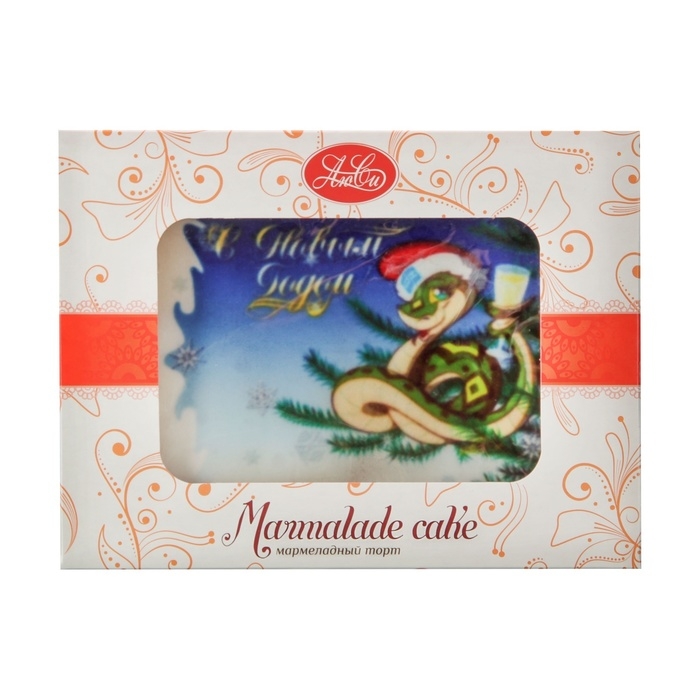 Новый год. Мармеладный торт "Символ года", МИКС, 350 г