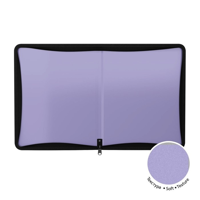 Папка для тетрадей на молнии А4+, ErichKrause "Matt Manga", до 250 листов, микс