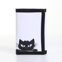 Кошелёк детский на липучке «Выбражулька», цвет белый Кошелёк детский на липучке «Выбражулька», цвет белый