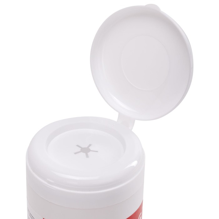 Чистящие салфетки для экранов и пластика, универсальные, &laquo;Астра&raquo;, в тубе 100 штук, влажные