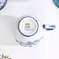 Бокал "Дачный" автор Еремина Л.Г.,12х8х10 см, 330 мл, 1 сорт, гжель Бокал "Дачный" автор Еремина Л.Г.,12х8х10 см, 330 мл, 1 сорт, гжель