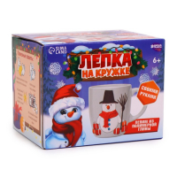 Новогодний набор для декора кружки полимерной глиной &laquo;Новый год! Весёлый снеговик&raquo;