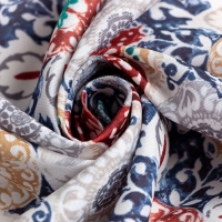 Скатерть Доляна &laquo;Узоры&raquo; 145х250 см, 100% п/э