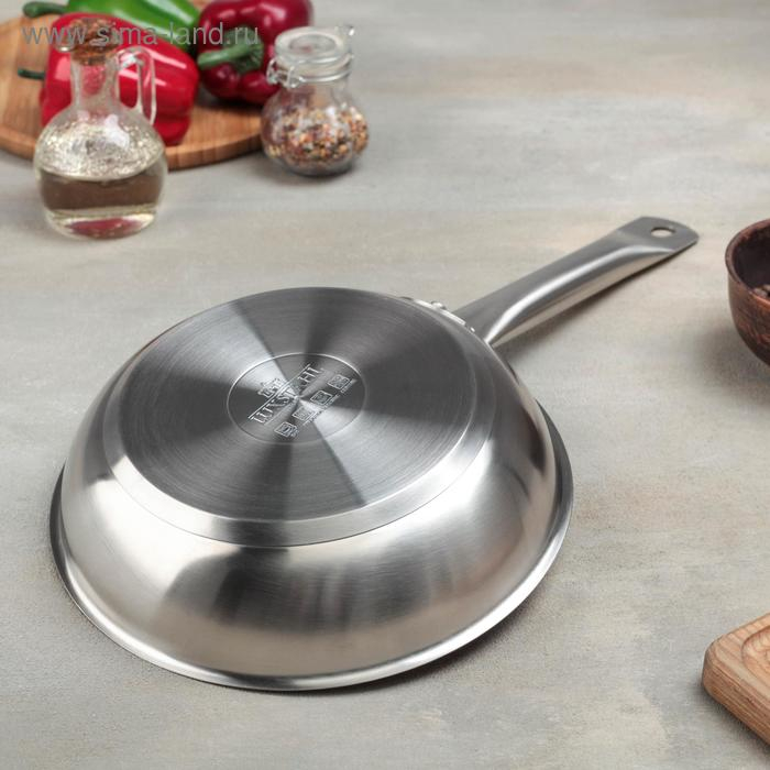 Сковорода, d=22 см, h=5 см, капсульное дно, индукция Сковорода, d=22 см, h=5 см, капсульное дно, индукция