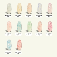 Гель лак для ногтей, &laquo;MILK POTAL&raquo;, 3-х фазный, 8мл, LED/UV, цвет белый/шампань (03)