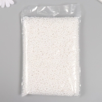 Набор бусин "Жемчуг" d 4 мм, 250 гр, белый