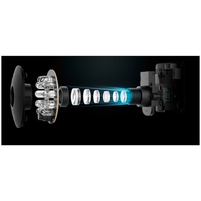 Видеокамера Xiaomi Mi 360&deg; Home Security Camera 2K Pro, IP, 3Мп, Wi-Fi, microSD, белая