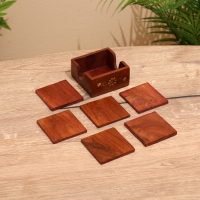 Подставка под горячее "Квадрат" дерево 9,8х9,2х4,5 см МИКС Подставка под горячее "Квадрат" дерево 9,8х9,2х4,5 см МИКС