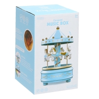 Заводная музыкальная игрушка &laquo;Карусель&raquo;, цвета МИКС