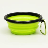 Миска складная, зелёная, 250 мл, 11 см Миска складная, зелёная, 250 мл, 11 см