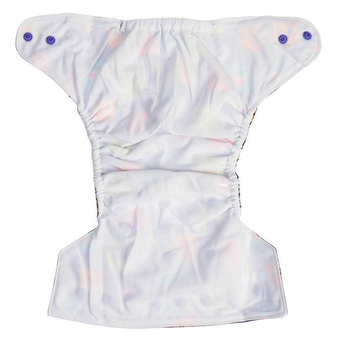 Многоразовый подгузник «Монстрики», 3-15 кг, цвет фиолетовый, Крошка Я Многоразовый подгузник «Монстрики», 3-15 кг, цвет фиолетовый, Крошка Я