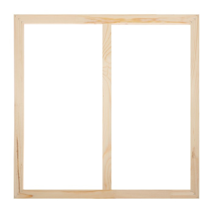 Подрамник для холста Calligrata, 1,8 x 70 x 70 см, ширина рамы 36 мм, сосна