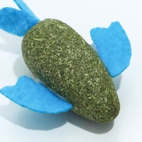 Игрушка для кошек &laquo;Рыба&raquo; из кошачьей мяты, 8 х 2.5 см