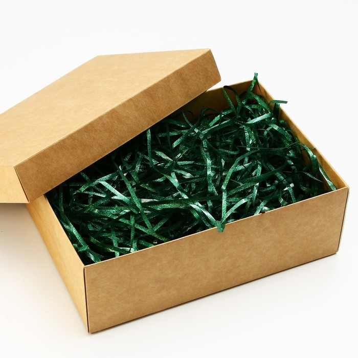 Наполнитель для шаров и подарков, упаковка, &laquo;Сочная зелень&raquo; , 15 х 26 см