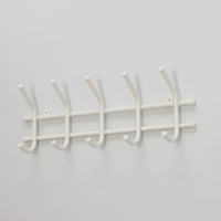 Вешалка настенная «Норма», цвет белый Вешалка настенная «Норма», цвет белый