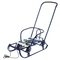 Санки &laquo;Тимка 6 универсал&raquo;, синий лак