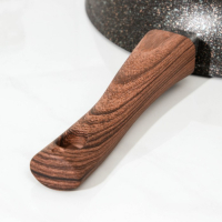 Сковорода Granit ultra original, d=28 см, съёмная ручка, антипригарное покрытие, цвет чёрный Сковорода Granit ultra original, d=28 см, съёмная ручка, антипригарное покрытие, цвет чёрный