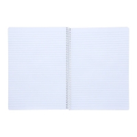 Тетрадь A4, 96 листов в линейку на гребне "Студенту синяя", обложка мелованный картон, матовая ламинация, тиснение, блок 60 г/м2 Тетрадь A4, 96 листов в линейку на гребне "Студенту синяя", обложка мелованный картон, матовая ламинация, тиснение, блок 60 г/м2