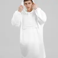 Дождевик-анорак Alatau, белый, единый размер