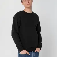 Толстовка Unit Toima Heavy черная, размер XS