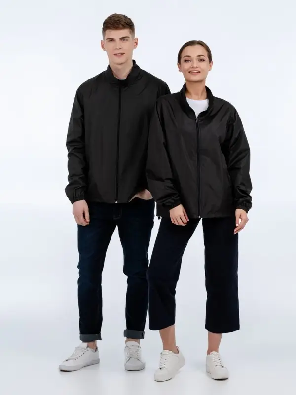 Ветровка John Steampunk, черная, размер S