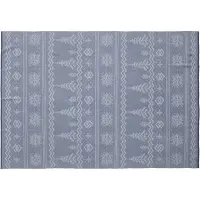 Плед Elnik, серый с молочно-белым