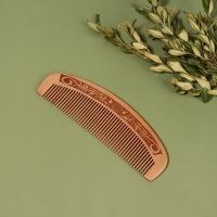 Расчёска - гребень, 17 × 5,2 см, цвет «тёмное дерево» Расчёска - гребень, 17 × 5,2 см, цвет «тёмное дерево»