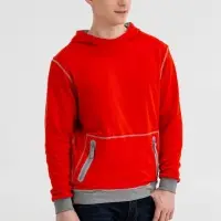 Толстовка Revers, серая с красным, размер XS Толстовка Revers, серая с красным, размер XS