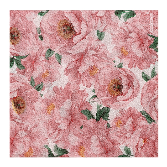 Салфетки бумажные двухслойные Салфетки бумажные двухслойные "Пионы", 33х33 см, набор 20 шт.