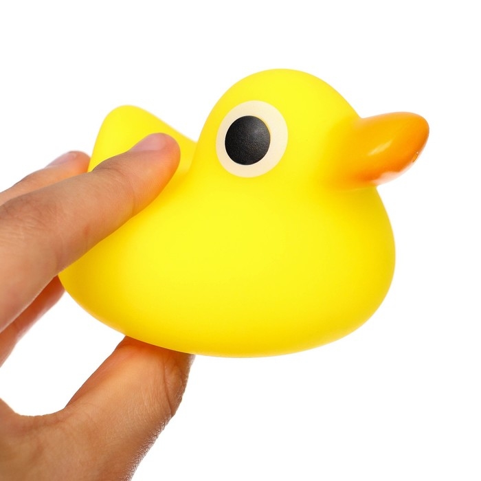 Набор резиновых игрушек для ванны &laquo;Игры малыша&raquo;, с пищалкой, 9 шт, Крошка Я