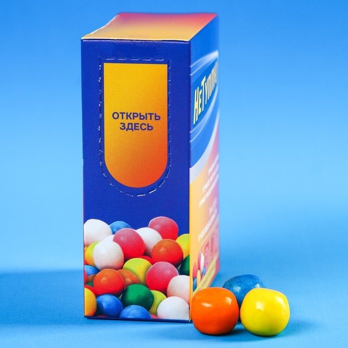 Жевательная резинка &laquo;Не туплю&raquo; в коробке, 60 г.