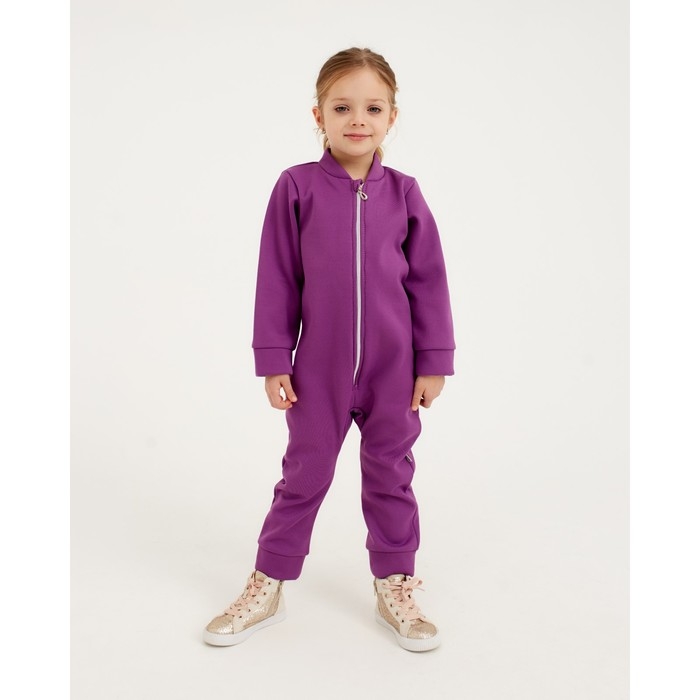 Комбинезон детский, цвет сиреневый, рост 98-104 см Комбинезон детский, цвет сиреневый, рост 98-104 см