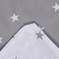 Постельное бельё Этель 1, 5 сп &laquo;Звёздочки&raquo;, 143х215 см, 150х214 см, 50х70 см -1 шт, 100% хлопок