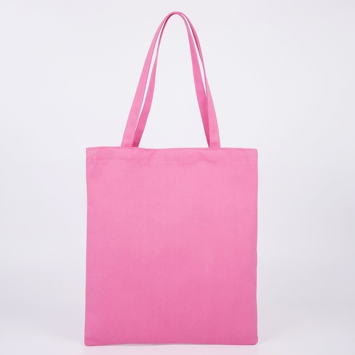 Шопер детский для девочки &laquo;Девочка&raquo;, 35 х 0,5 х 40 см, вышивка, розовый