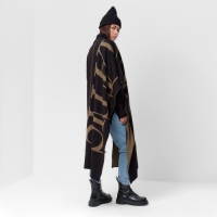 Шарф женский двусторонний MIST хаки, размер 47*226см Шарф женский двусторонний MIST хаки, размер 47*226см