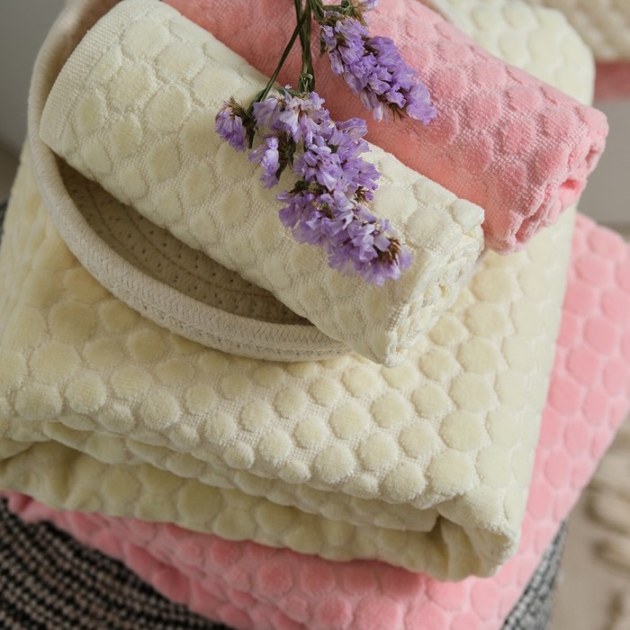 Полотенце махровое Love Life &laquo;Комфорт&raquo; 50х90 см, молочный, 100% хл, 500 гр/м2